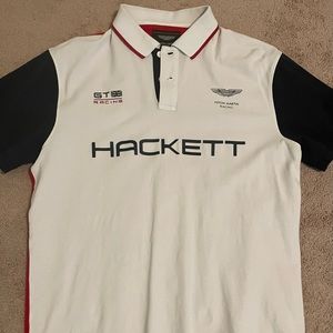 Hackett Aston Martin large polo shirt